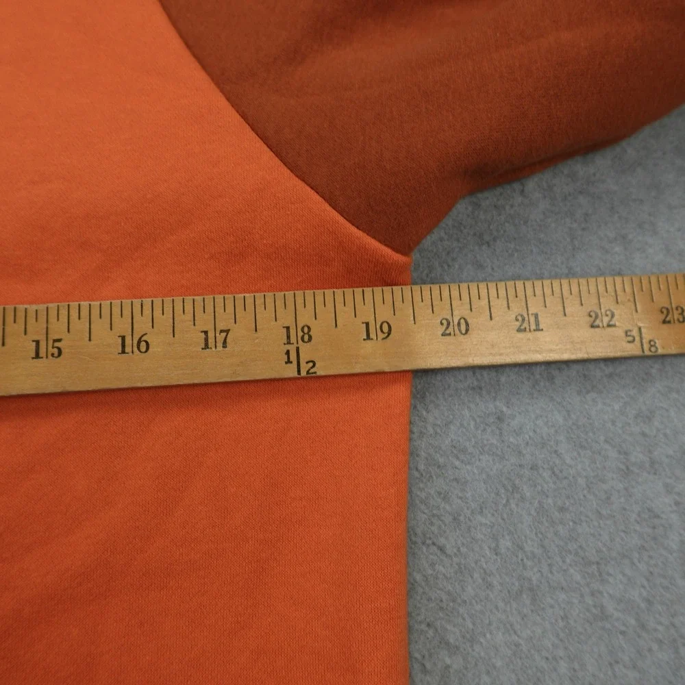 Jordan Hoodie Boys Youth XL Orange Brown Colorblock Jumpman Nike Air Pullover‎
